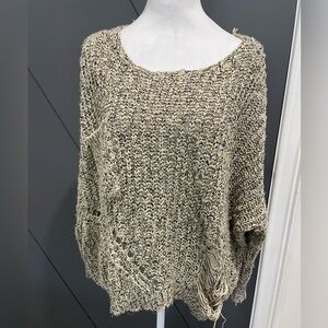 Nu New York Chunky Distressed Sweater